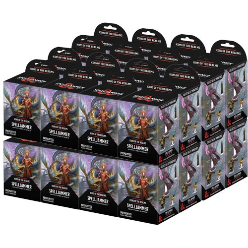 D&D Icons Of The Realms: Spelljammer Adventures In Space - Booster Case (32) 3 D&D Icons Of The Realms: Spelljammer Adventures In Space - Booster Case (32)