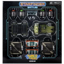 Starfinder Battles: Planets Of Peril - Docking Bay Premium Set -Wizards Toy Shop wzk99004 4