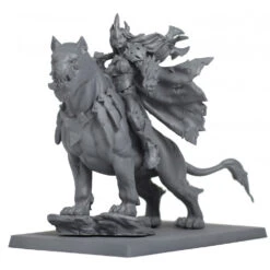 Armies & Heroes: Orc Queen Mounted On Beast (30mm Scale) (Preorder)