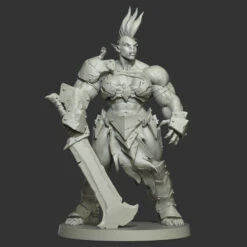 Armies & Heroes: Orc Female Boss (30mm Scale) (Preorder)