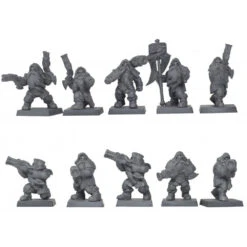 Armies & Heroes: Dwarf Thunderers Unit (30mm Scale) (Preorder)